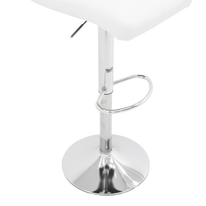Saun de bar Remina Pako World Alb 44x44x112 cm - Img 8