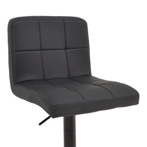 Saun de bar Remina Pako World Negru 44x44x112 cm - Img 7