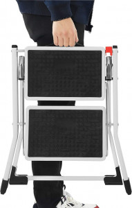 Scara pliabila, Songmics, 20 cm, 150 kg - Img 3