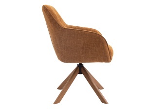 Scaun AVOLA SELECT, Stejar Ruginiu, 65x87x59 cm - Img 3