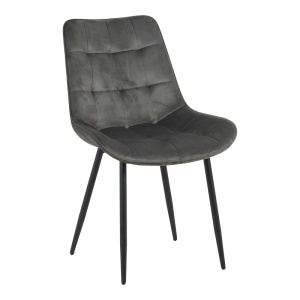 Scaun Berne Antracit 53x62x84 cm
