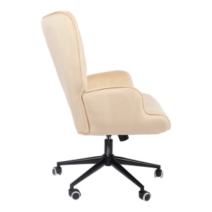 Scaun birou Lobima Crem 71x68x104 cm - Img 3