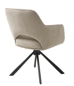 Scaun COWLEY SELECT, Bej, 65x86x59 cm - Img 2