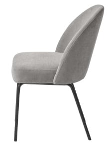 Scaun CRESTON, Gri, 57x84x49 cm - Img 2