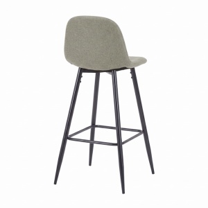 Scaun de bar Bella, Masliniu, 41.5x49x108 cm - Img 2
