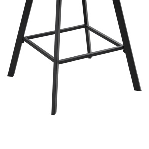 Scaun de bar Initiate, Gri, 48x56x98 cm - Img 6