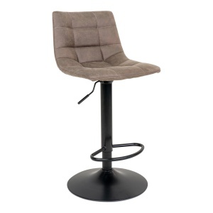 Scaun de bar tapitat Middelfart, Maro, 45x43x88/108 cm - Img 5