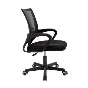 Scaun de birou Berto 2, Pako World, Negru, 60x48x85-95 cm - Img 3