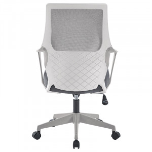 Scaun de birou Fragrant cu plasa din material textil de culoare gri - Img 2