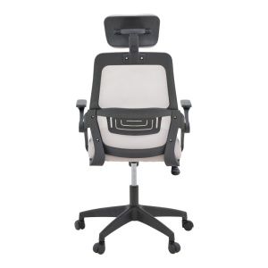 Scaun de birou Peja Negru 58x60x107-117 cm - Img 6