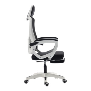 Scaun de birou V2, Meton, Negru, 60x48x128 cm - Img 4