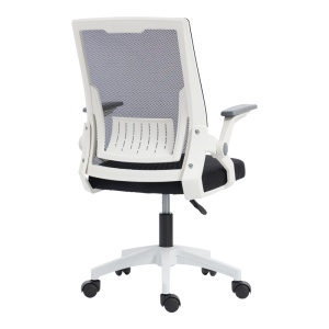 Scaun de birou V2, Penza, Alb, 58x48x102 cm - Img 2