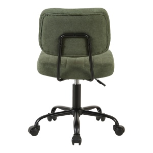 Scaun de birou, Warra, Verde masliniu, 50x52x86 cm - Img 5