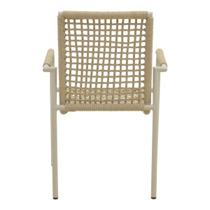 Scaun de gradina, Esence, Bej, 56x61.5x87.5 cm - Img 6