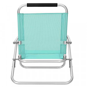 Scaun de plaja, Songmics, Verde, 57x59x71 cm - Img 6
