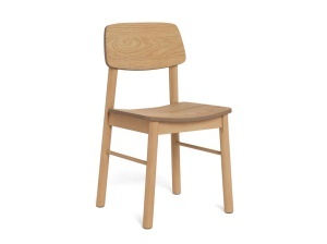 Scaun dining Barlow, Natural, 80x44x47.5 cm - Img 5