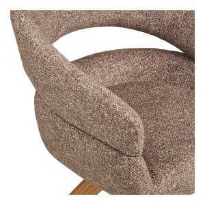Scaun dining Dover, Maro, 61x58x83 cm - Img 3