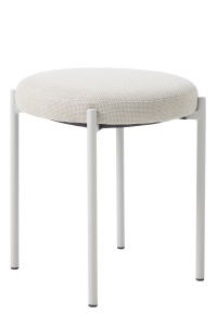 Scaun dining fara spatar PELICAN, Bej, 44x48x44 cm - Img 4