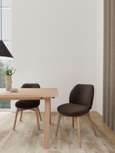 Scaun dining Joy V2, Maro, 85x50x56 cm - Img 2