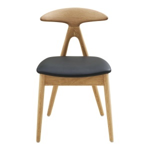 Scaun dining Lanuza, Natural, 51x48x77 cm - Img 4