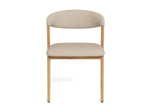 Scaun dining Larry, Bej, 78.5x53.5x53 cm - Img 3