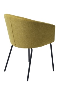 Scaun EASTON, Mustar, 59x80x57 cm - Img 4