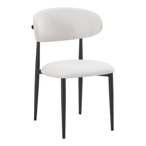 Scaun Folegio, Ivory, 46x55x80 cm