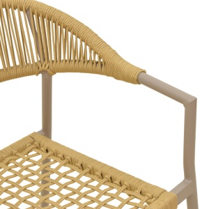 Scaun gradina, Ammos, Maro, 57x61x82 cm - Img 8