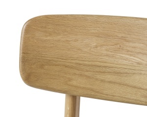 Scaun LIVO, Nisipiu deschis, 55x82x46 cm - Img 3
