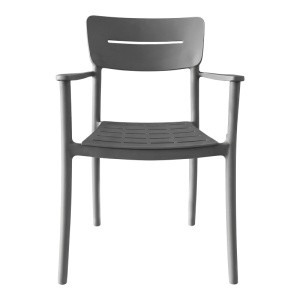 Scaun Pilma, Antracit, 57x54x82 cm - Img 4