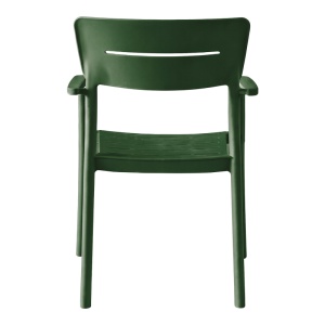 Scaun Pilma, Verde inchis, 57x54x82 cm - Img 5