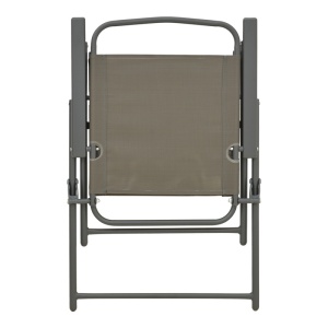Scaun pliabil, Vela, Antracit, 53x58x90 cm - Img 7