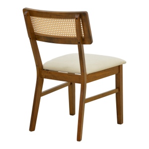 Scaun Raffles, Ecru, 47x48x83.5 cm - Img 2