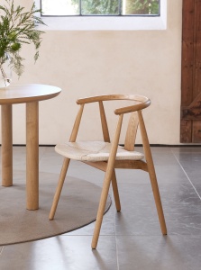 Scaun RELATE, Natural, 52x77x59 cm