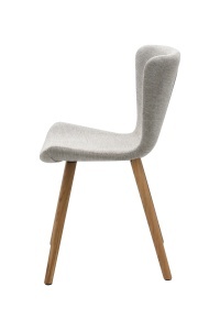 Scaun TESLIN, Bej, 55x82x49 cm - Img 3