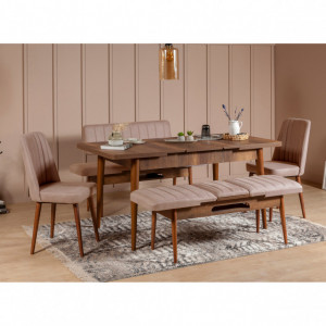 Scaun Vina - Walnut - Img 2