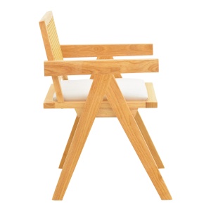 Scaun Winslow Alb 51x54x80 cm - Img 4