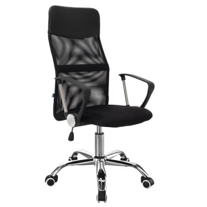 Set 2 buc mobilier studenti birou si scaun de birou Gloryn Pako World Negru 80x37x123 cm - Img 3