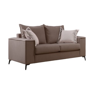 Set 2 canapele cu 2 locuri Verona x2 Pako World Mocha 225x93x100 cm - Img 5