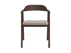 Set 2 piese Scaune dining Nixon, Fumuriu mat, 76.5x54x50.9 cm - Img 3