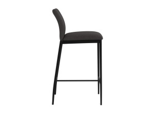 Set 2 piese Scaune inalte Demina, Gri, 90.5x41x48.5 cm - Img 4