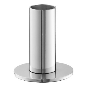 Set 3 piese Suporturi pentru lumanari Candle Holders, Argintiu, 11.5x11.5x9 cm