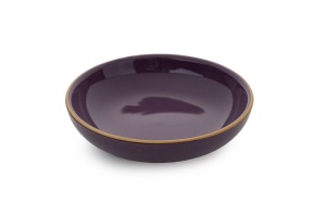 Set boluri de sos din ceramica (6 bucati) Mayd100 Mov 13x13x3.3 cm - Img 3