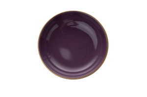 Set boluri de sos din ceramica (6 bucati) Mayd100 Mov 13x13x3.3 cm - Img 5