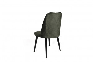 Set de 2 scaune Alfa-432, Kaki- Negru - Img 3