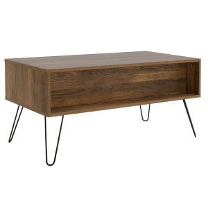 Set dormitor studenti canapea, comoda TV si masuta de cafea, 3 buc, Travis Boho, Antracit, 175x83x74 cm - Img 11