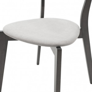 Set Masa si Scaune Benson-Toto 7 Piese Gri Rustic 150x90x75 cm - Img 7