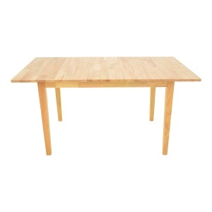 Set masa si scaune dining extensibil, 7 buc, Dallan Country, Pako, Natural 150x80x74 cm - Img 5