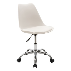 Set mobilier studenti birou si scaun birou, 2 buc, Minny, Stejar, 100x40x70 cm - Img 5