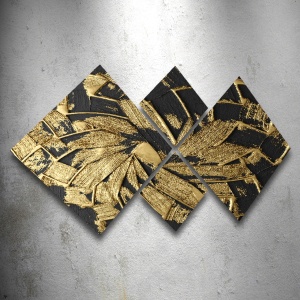 Set tablouri canvas (4 bucati) 4MDF700733563 Multicolor 60x115 cm - Img 2